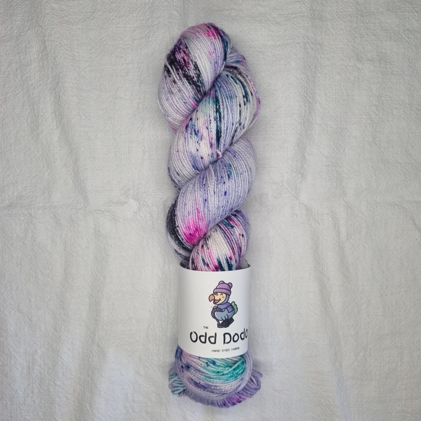 OOAK Robes - Silver Glitter Sock Yarn