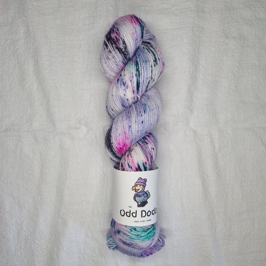 OOAK Robes - Silver Glitter Sock Yarn